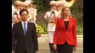 8. november 2012 - Statsminister Helle Thorning Schmidt på officielt besøg i Vietnam