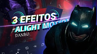 3 Efeitos que uso no Alight Motion |Tutorial AM|