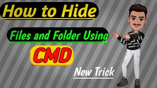 How To Hide & Unhide A Folder Using "CMD" (Command Prompt) Hide  Files/Folder with CMD #Shorts