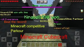 Minecraft cubecraft Parkour training class!