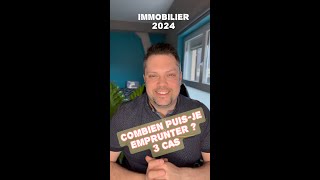 #shorts  #immo #colmar Combien puis-je emprunter en février 2024 ?