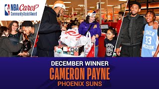 2022 NBA Cares Community Assist Award (December): Cameron Payne