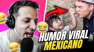 REACCIONANDO a LOS MEJORES MEMES MEXAS! ¡estan LOKOS! 🇲🇽