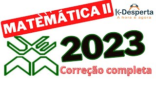 Exame de Matemática 2 UEM 2023 (Correção Completa)