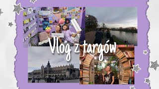 Vlog z Krakowskich Targów Książki + Bookhaul 📚💕