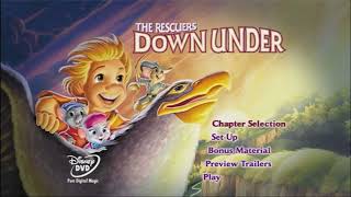 The Rescuers Down Under (1990) - Dvd Menu Walkthrough