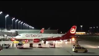 Letzter Start einer Air Berlin Maschine in München Teil 1