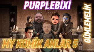 Purplebixi'nin efsane tepkileriyle Muhteşem Yüzyıl komik anlar kesitleri...