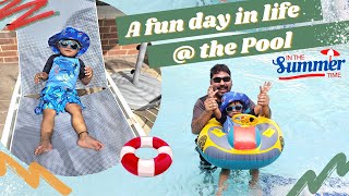 A Fun Day in Life At The Pool  | Pool Day Fun Vlog #DIML | ABSOLUTELY CREATIVE