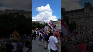 UNITING THE KINGDOM RALLY BRITISH PATRIOTS IN ATTENDANCE