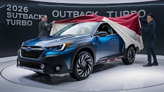 "2026 Subaru Outback Turbo: The Ultimate Adventure Beast Unleashed!"