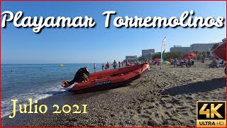 TORREMOLINOS # Playamar [4K]  🌞 Costa del sol ✔✔ Málaga Spain Junio 2021