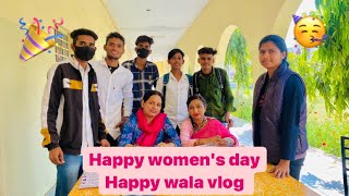 Women's day vlog.. In sanskar college. #collegelife #happywomensday #vlog