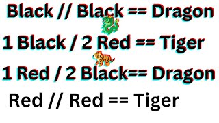 3patti loot dragon vs tiger " color coding trick 💯 Winning trick"" official link in description