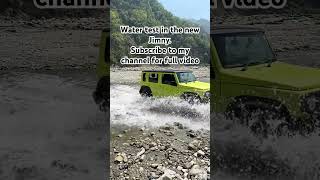 Water test in the new #Jimny. Subscribe to my channel for full video #shorts