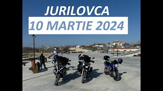 Jurilovca Tulcea Plimbare Moto 10 Martie 2024 (BMW R 1200 GS si Honda Hornet