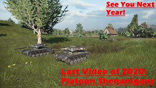 Last Video of 2020: Platoon Shenanigans w/Petty - World of Tanks Console