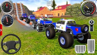 Off-road US Police Monster Truck Mud Driving Multiplayer Motocross Android Gameplay Off-road Outlaws