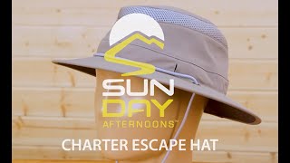 Sunday Afternoons Charter Escape Hat | Purple Turtle