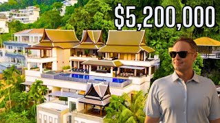 Luxury Living In Phuket - Touring a $5,200,000 Seaview Villa in Phuket, Thailand