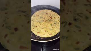 Methi lachha parath #youtube #simple #foodshort