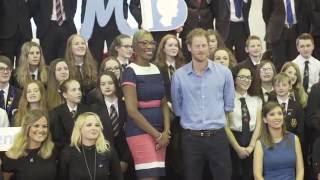 HRH Prince Harry joins The Diana Award Mentoring Campaign