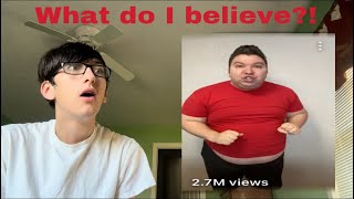 WHAT DO I BELIEVE?! I Lied...i’m still Fat (Nikocado Avocado 3) reaction