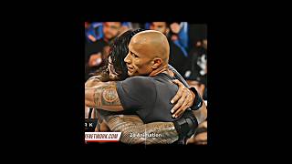 Roman reigns and Rock friendship edit 🔥| #shorts #shortsviral #viral