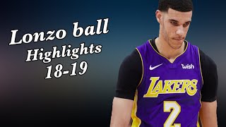 Lonzo Ball Mix “ NOTICED “ ft. Lil Mosey ( 2018 - 2019 Highlights ) 🔥