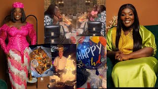 Birthday Celebrations of beautiful Tima in USA as her husby also celebrates her in Ghana