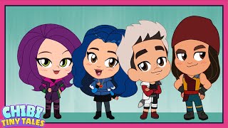 Descendants 1+2+3: As Told By Chibi 💜 | Chibi Tiny Tales | Featuring Dara Reneé! | @disneychannel