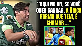 FOI SINCERO! ABEL FERREIRA FALA PORQUE RECLAMA DE TUDO NO FUTEBOL BRASILEIRO!