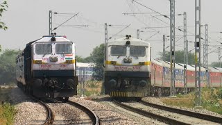 Aggressive EMDs in Action : High Speed Diesel Trains on Jaipur - Phulera Route.