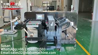 High speed slitting and rewinding machine for #film material #highspeed #slittingmachine #label