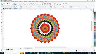 Mosaic Drawing for beginners in Corel draw | Corel draw users | #coreldrawtutorials