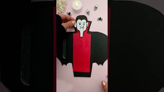 👻DIY Halloween Idea🎃, Dracula Candy Bar Holder, PaperCraft Idea #craft #art #diy #drawing #artwork