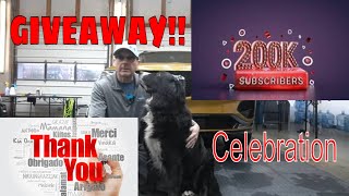 200,000 Subscriber Celebration And GIVEAWAY!! Thank You!!