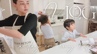 【VLOG】わちゃわちゃ息子達とのお迎えから寝るまで