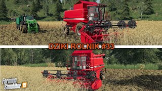 ⭐ Farming Simulator 19 ⭐ Dziki Rolnik #33 ✔ Pierwsze Żniwa  W Tym Roku Pszenżyto Pod Kosę