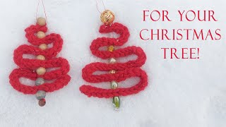 Crochet Christmas tree decoration