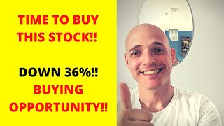 TIME TO BUY THIS STOCK!! | DOWN 36%!! | 4.3% DIVIDEND YIELD