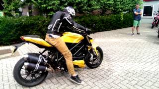 Ducati Streetfighter 848 testride