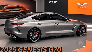 2025 Genesis G70 the Best Luxury Sedan Full Tour & Drive