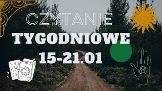 Czytanie tygodniowe 🪬 15-21.01#tarot #kartytarota #pickacard