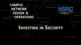 Investing in Security