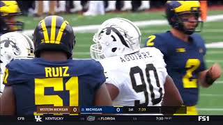 Michigan vs Western Michigan Football 2018