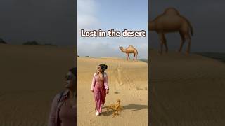 Lost in the Thar desert | camel ride #ashortaday #desertlife