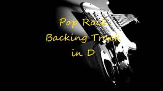 Pop Rock Backing Track in D