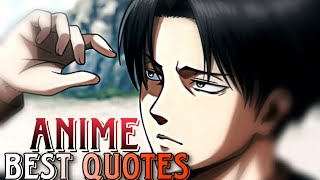 Anime Best Quotes With Deep Meaning