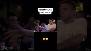 Kerser vs 360 Rap Battle 🤣 #kerser #rap #battle #trending #viral #shorts